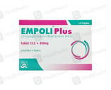Empoli Plus (12.5/850Mg) 14 Tablets