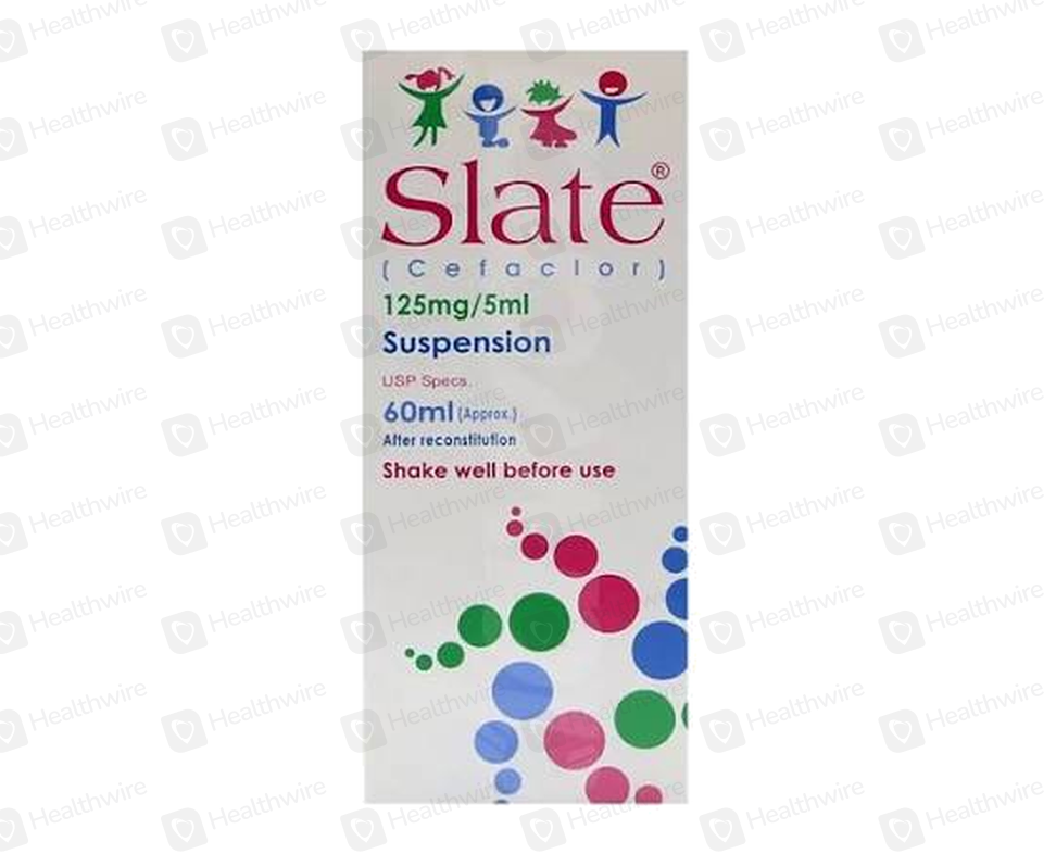 Slate (125Mg/5Ml) 60Ml Suspension