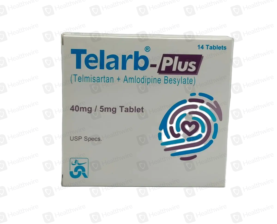 Telarb Plus (40/5Mg) 14 Tablets