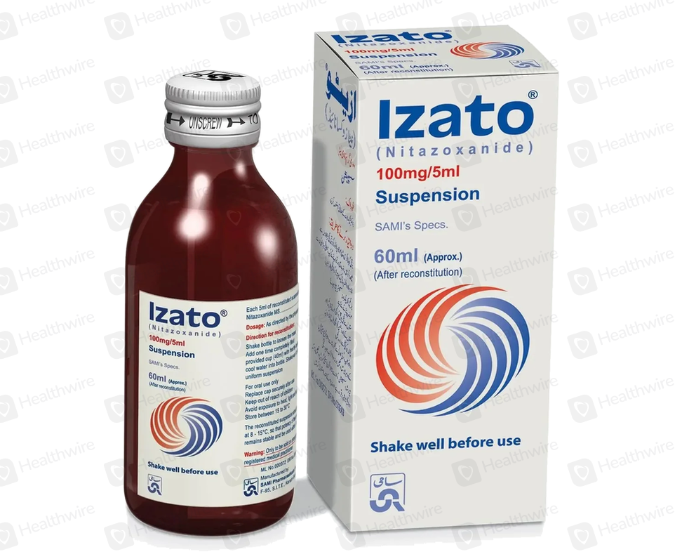 Izato (100Mg/5Ml) 60Ml Oral Suspension