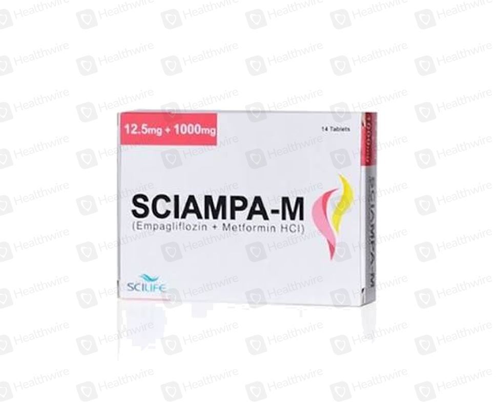 Sciampa-M (12.5/1000Mg) 14 Tablets