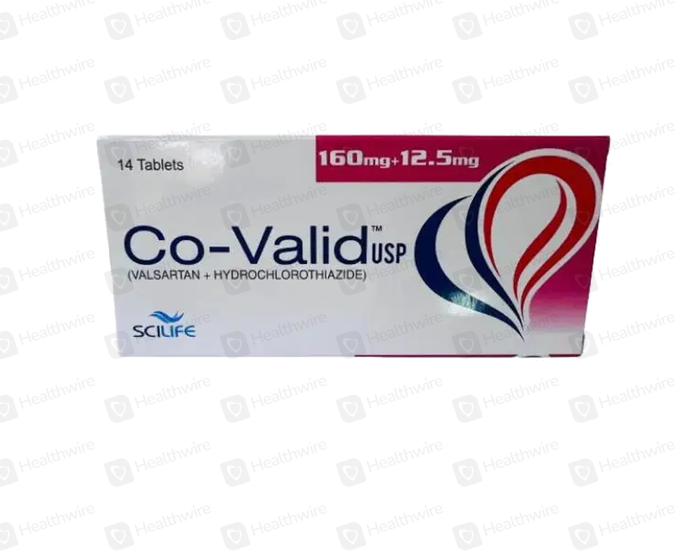 Co-Valid (160/12.5Mg) 14 Tablets