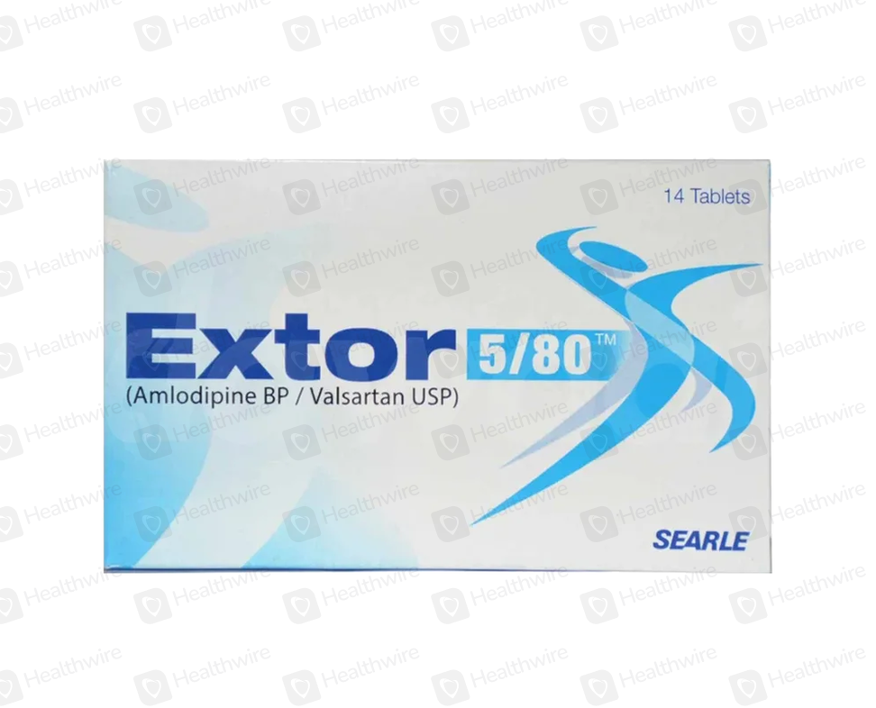 Extor (5/80Mg) 14 Tablets