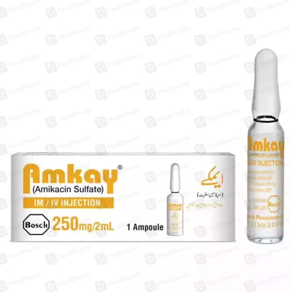 Amkay (250Mg/2Ml) 2Ml 1 Ampoule Injection