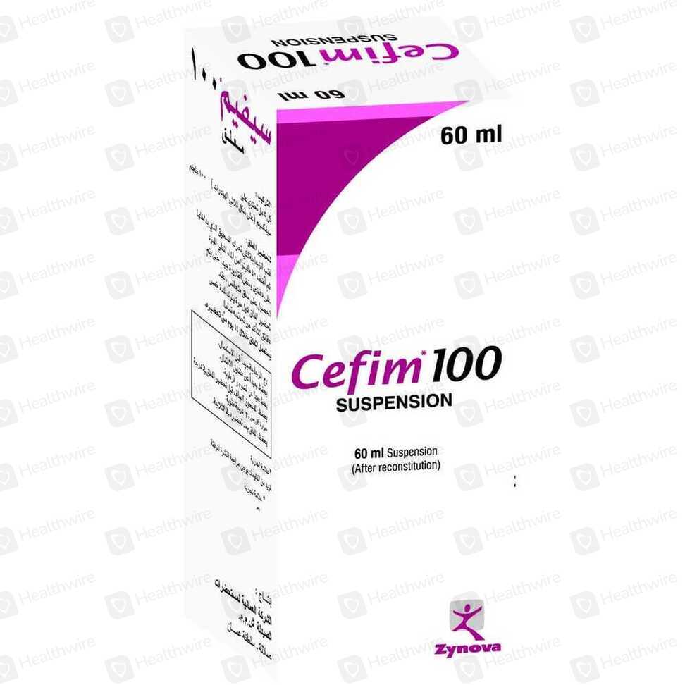 Cefim (100Mg/5Ml) 60Ml Suspension