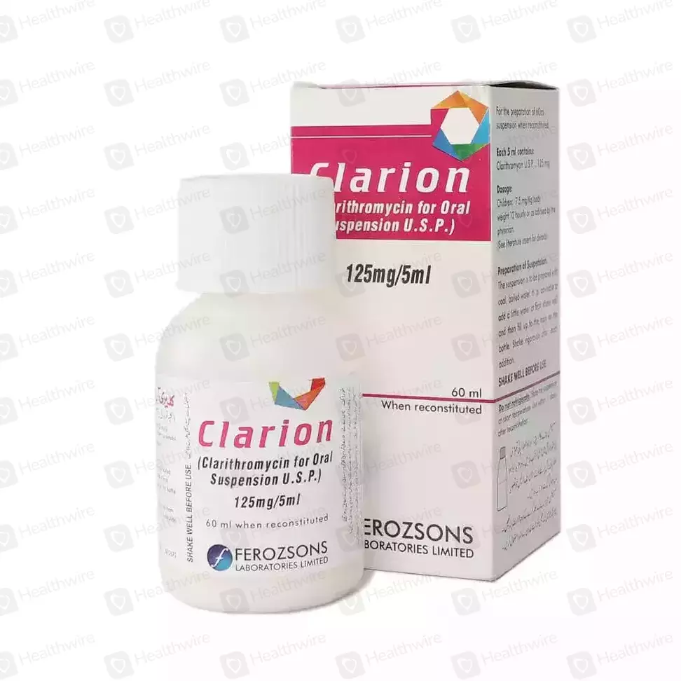 Clarion (125Mg/5Ml) 60Ml Suspension