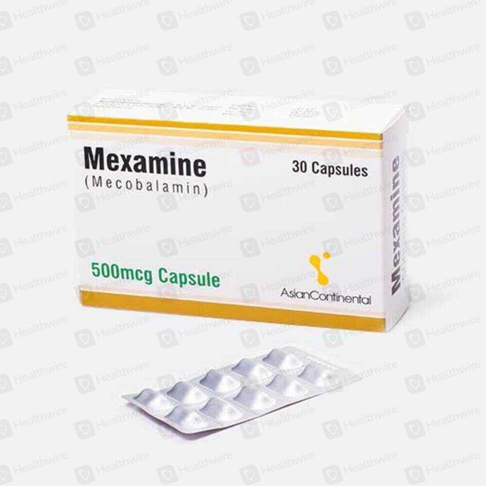 Mexamine (500Mcg) 30 Capsules
