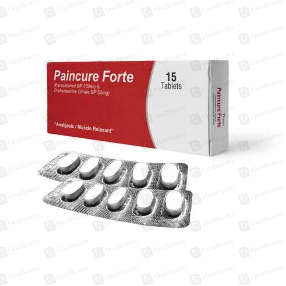 Paincure Forte 15 Tablets