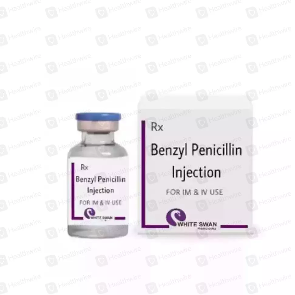 Benzyl Penicillin Injection (10 Lac) 1 Vial