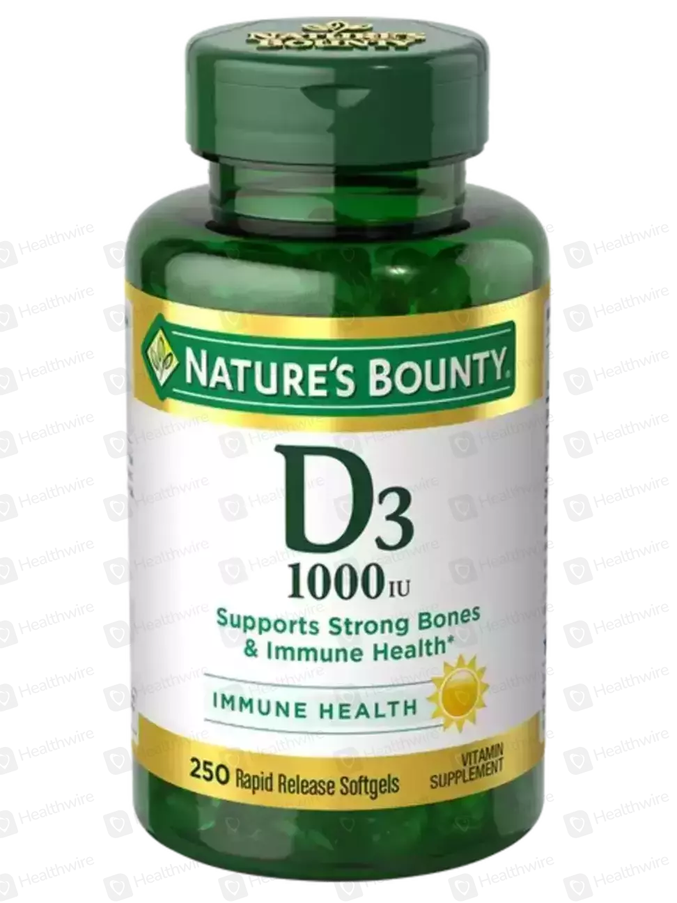 Nature'S Bounty D3 (25Mcg/1000Iu) 250 Softgels
