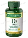 Nature'S Bounty D3 (25Mcg/1000Iu) 250 Softgels
