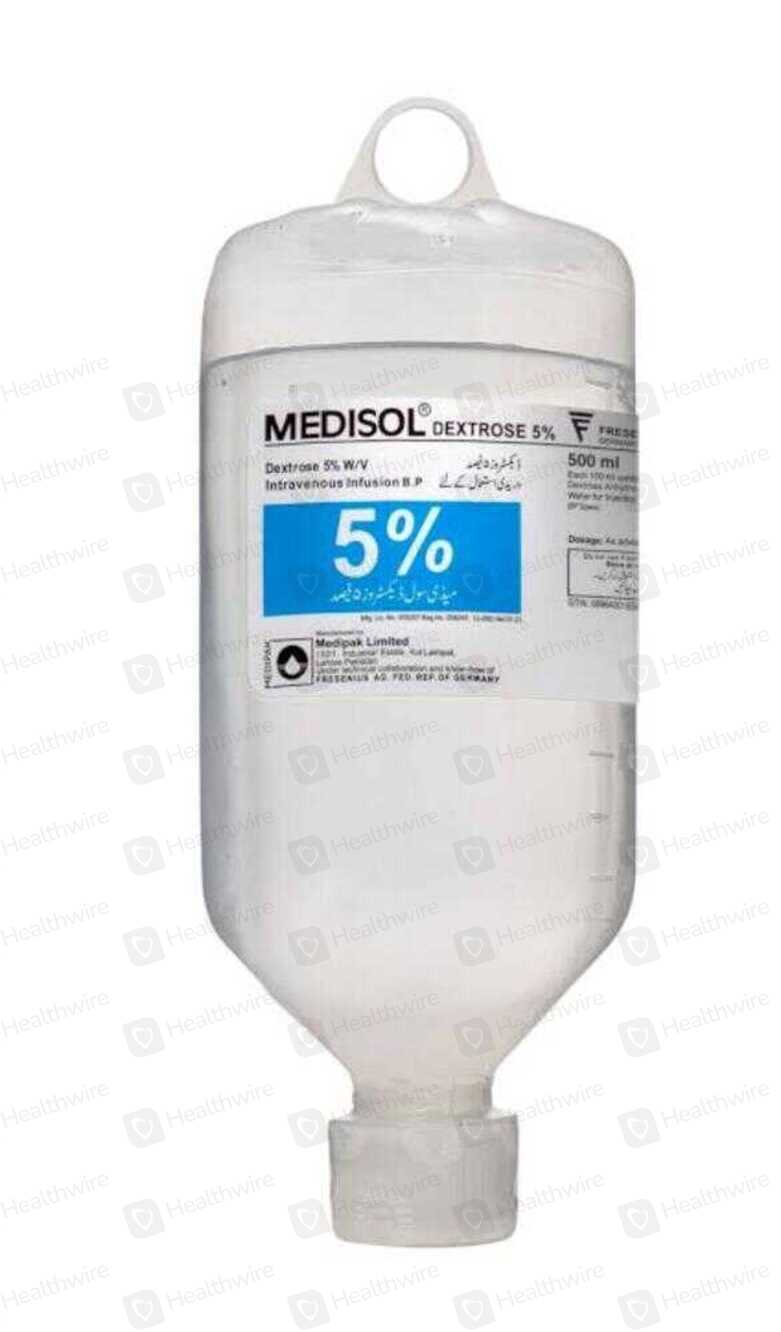 Medisole Dextrose 5%+1/2 Ns 500Ml 1S