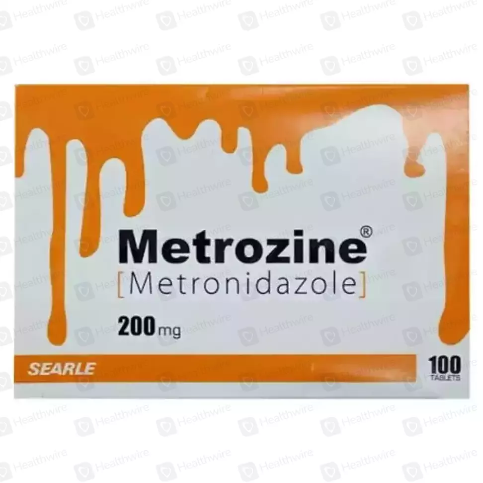 Metrozine (200Mg) 100 Tablets