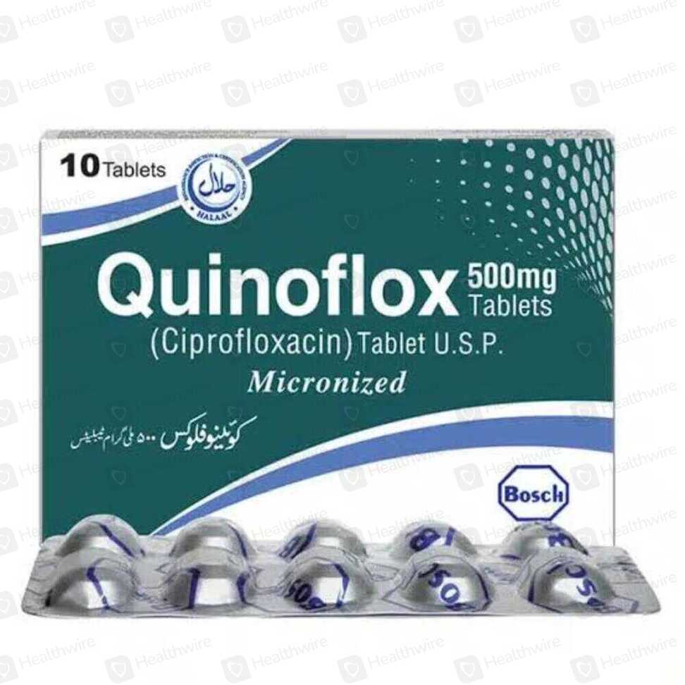 Quinoflox (500Mg) 10 Tablets