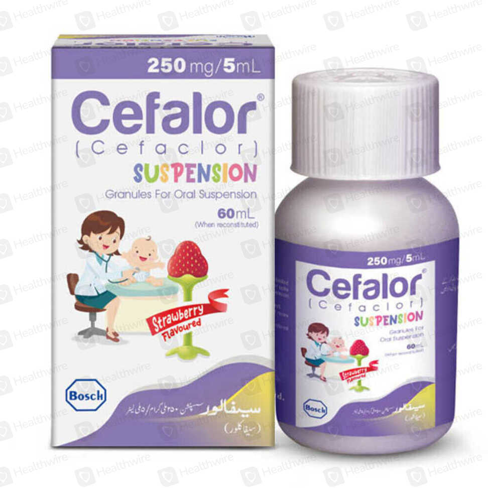 Cefalor (250Mg/5Ml) 60Ml Suspension