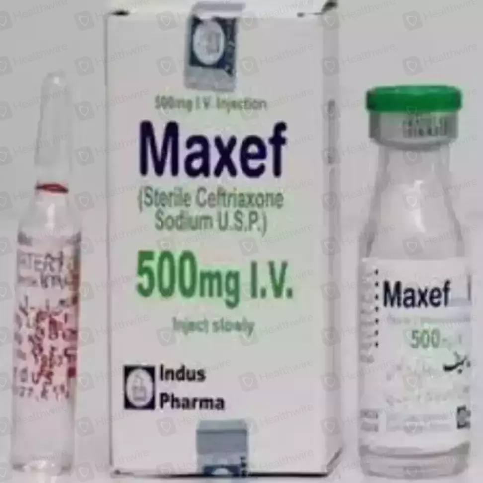 Maxef (500Mg) 1 Vial Injection
