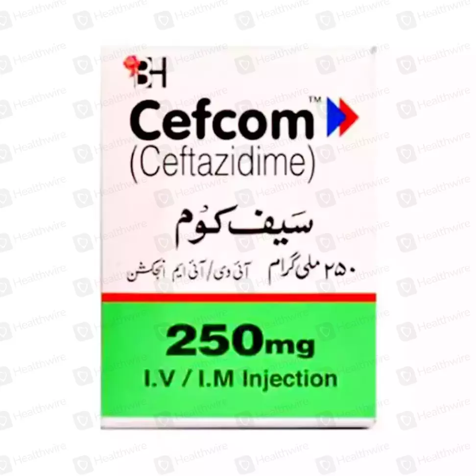 Cefcom (250Mg) 1 Vial Injection