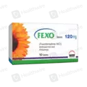 Fexo (120Mg) 10 Tablets