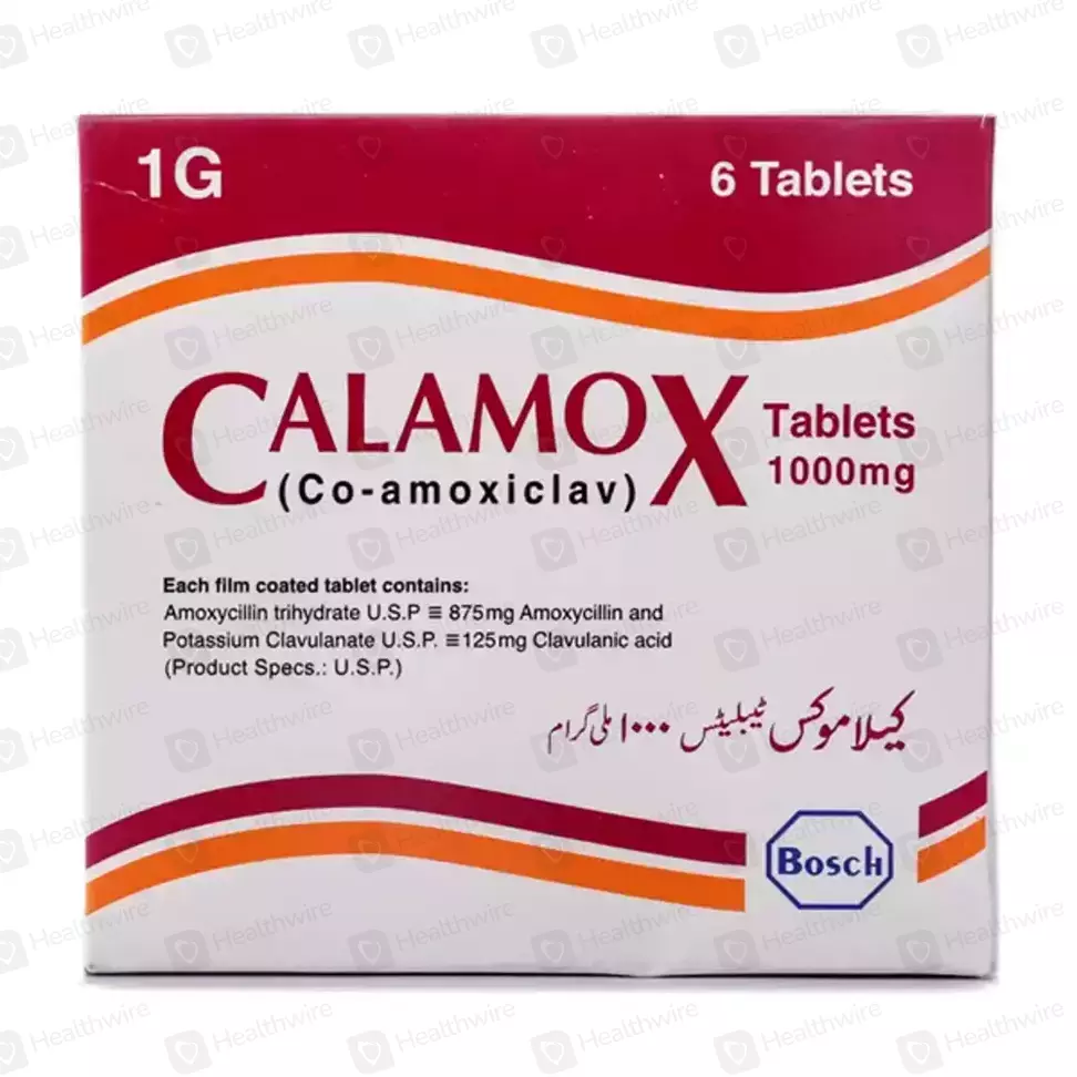 Calamox (1G) 12 Tablets