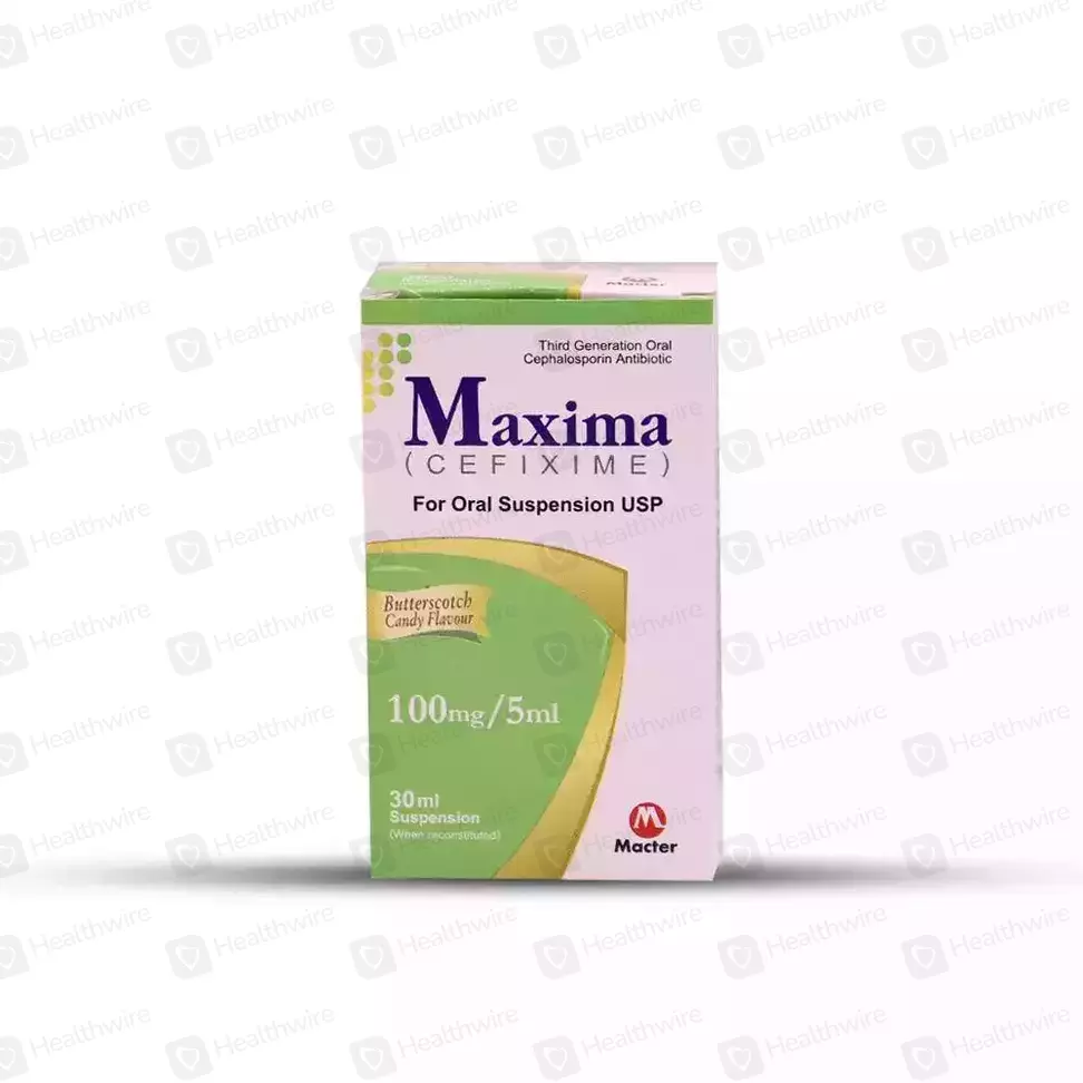 Maxima (100Mg/5Ml) 60Ml Suspension