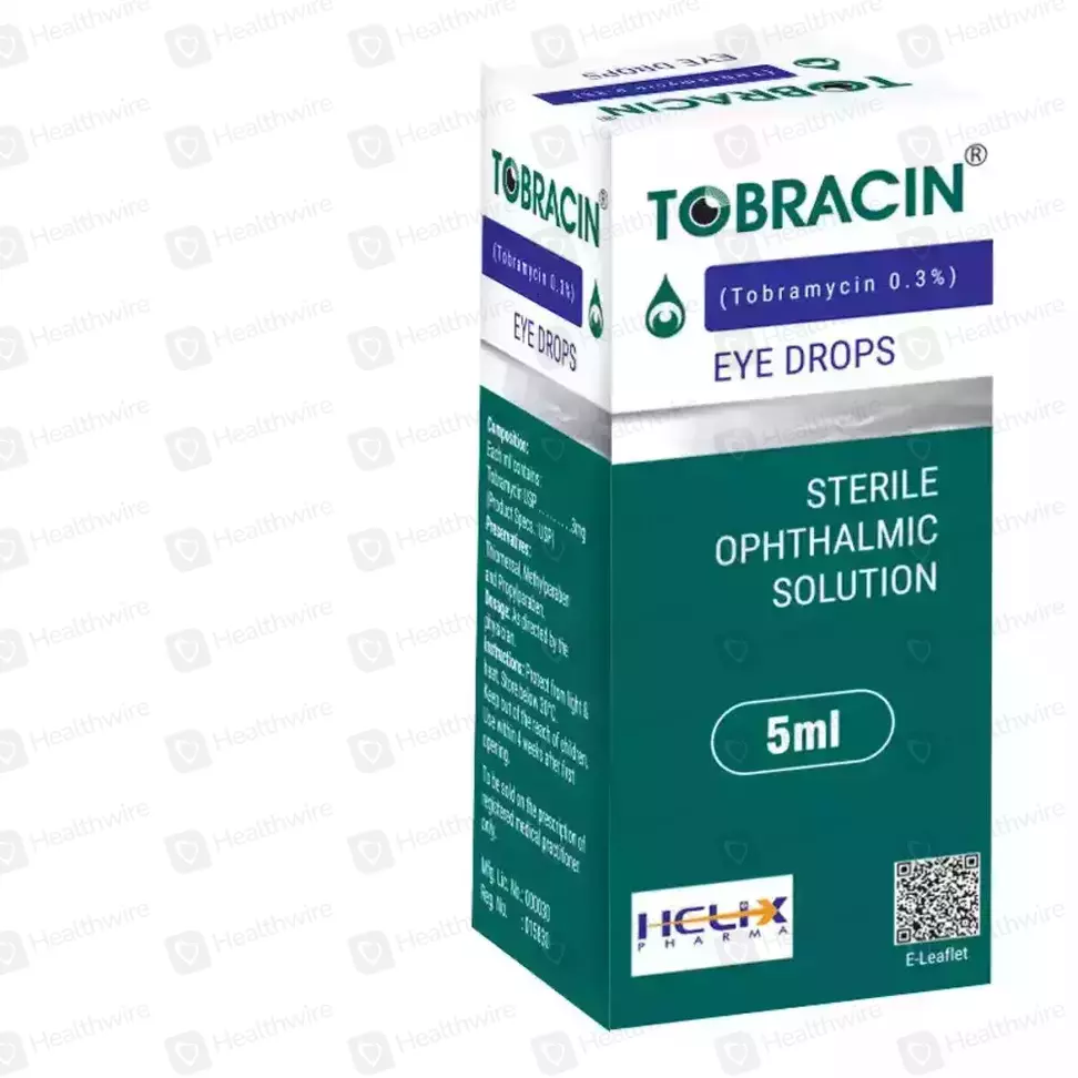 Tobracin (0.3/0.1%) 5Ml Eye Drops