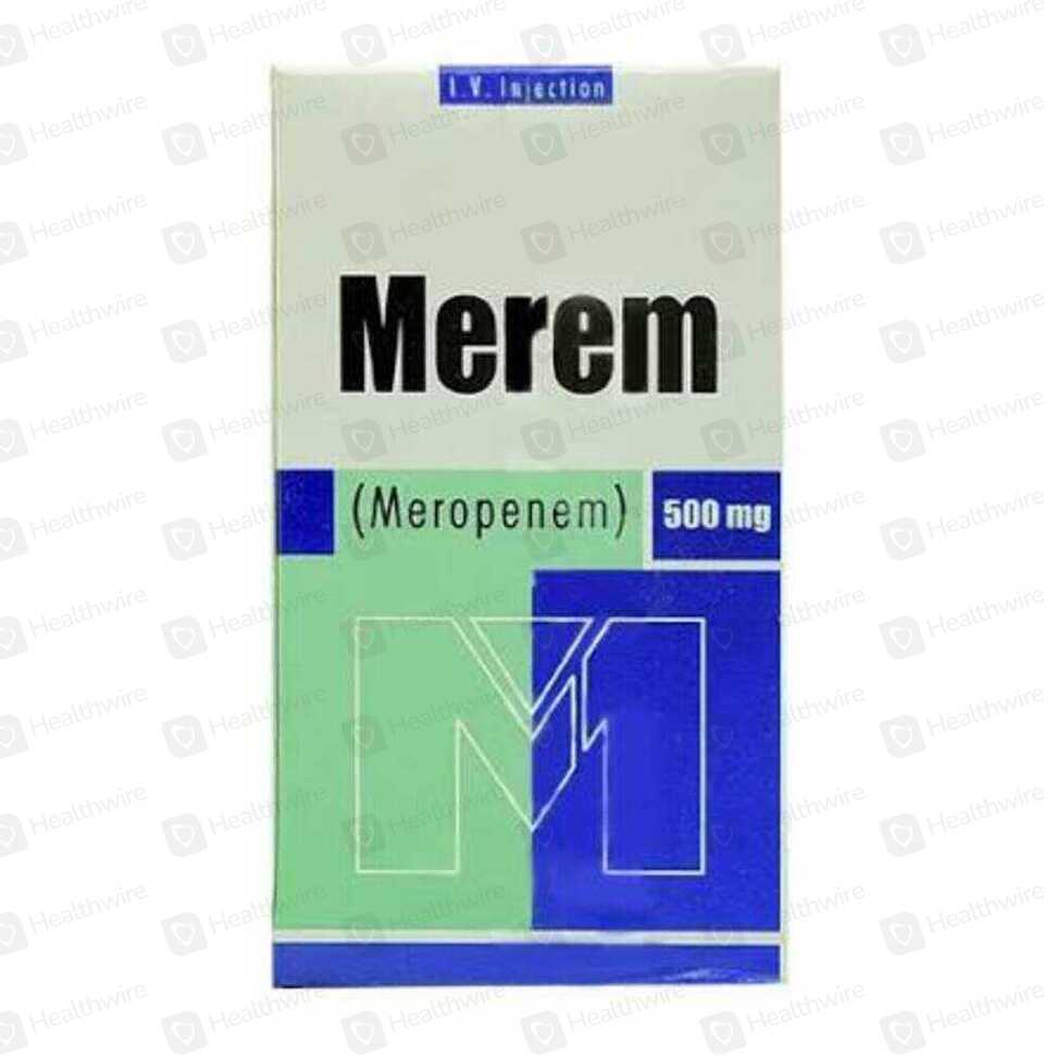 Merem (500Mg) 1 Vial Injection