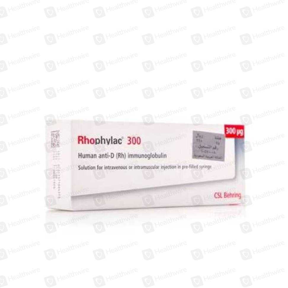 Rhophylac (300Mcg) 1 Injection