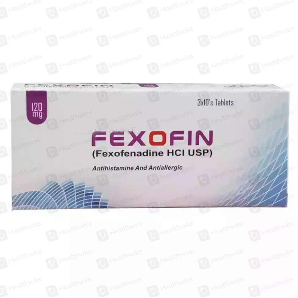 Fexofin (120Mg) 10 Tablets