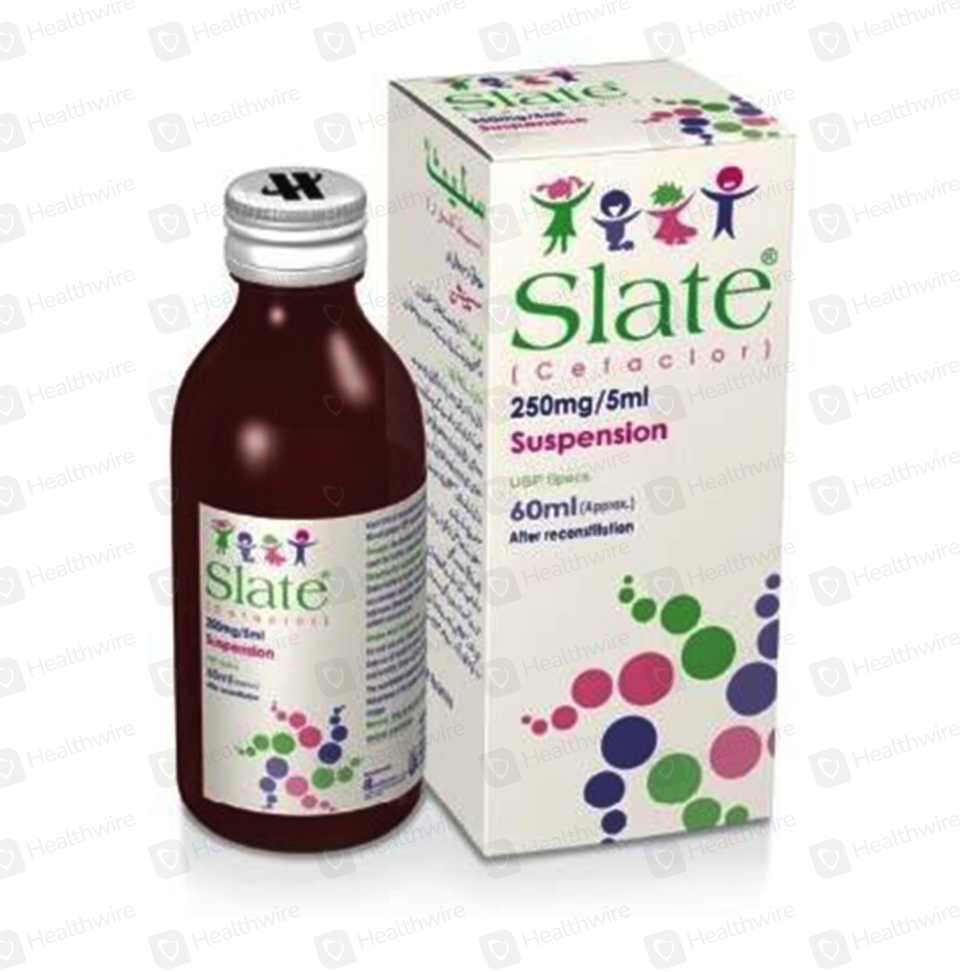 Slate (250Mg/5Ml) 60Ml Suspension