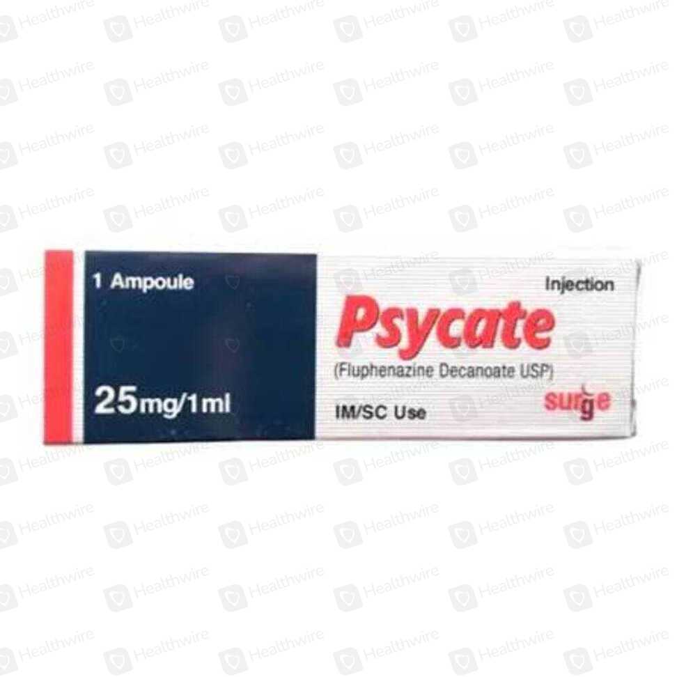 Psycate (25Mg/1Ml) 1 Ampoule Injection