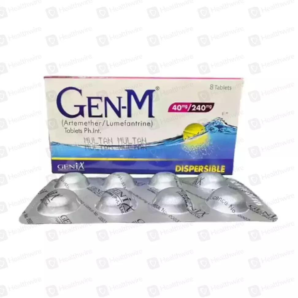Gen-M (40/240Mg) 8 Tablets