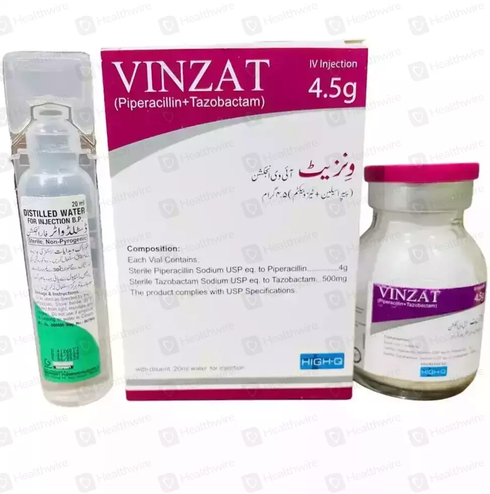 Vinzat 4.5G (20Ml) Injection