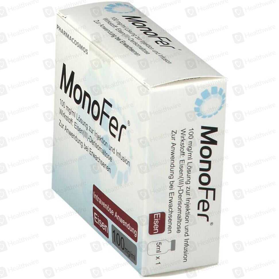 Monofer (100Mg/Ml) 5 Injection