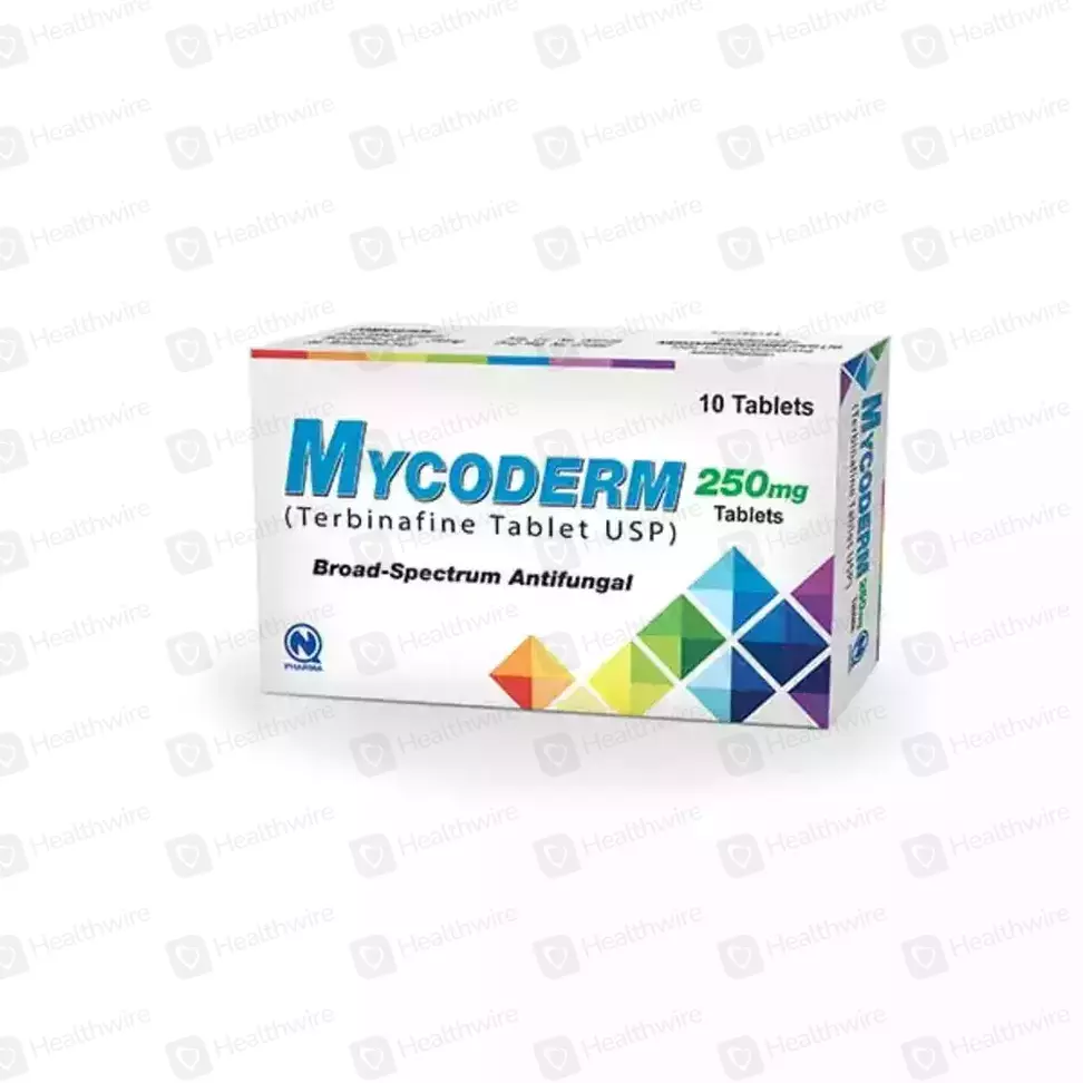 Mycoderm (250Mg) 10 Tablets
