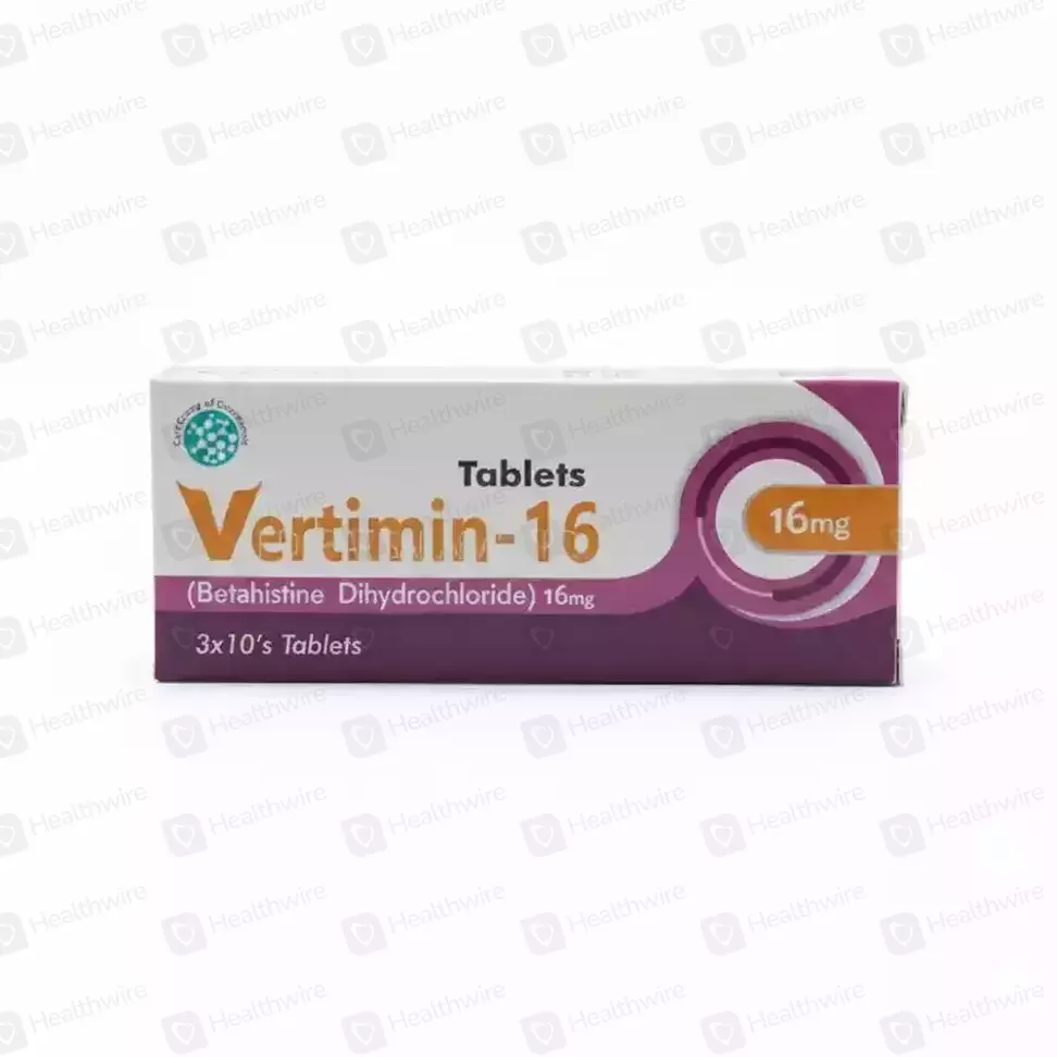 Vertimin (16Mg) 30 Tablets