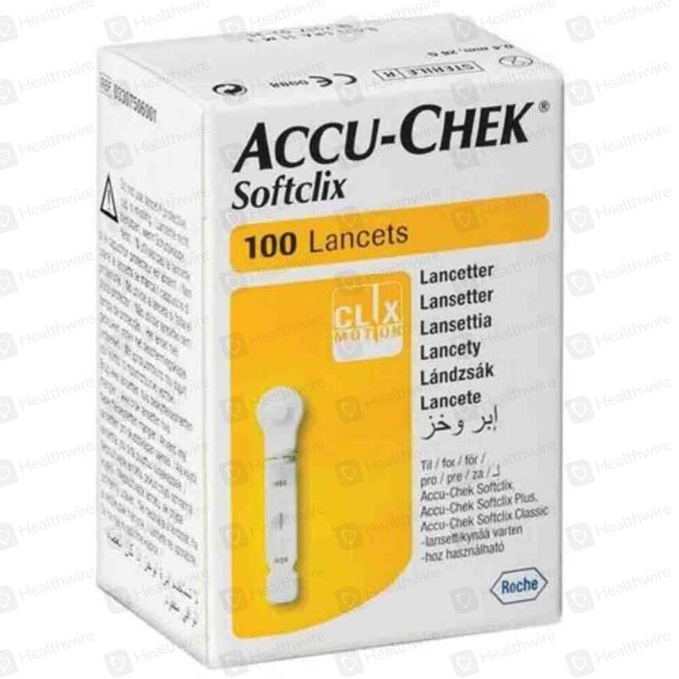 Accu-Chek Softclix 100 Lancets