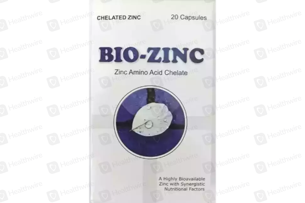 Bio Zinc 20 Capsules