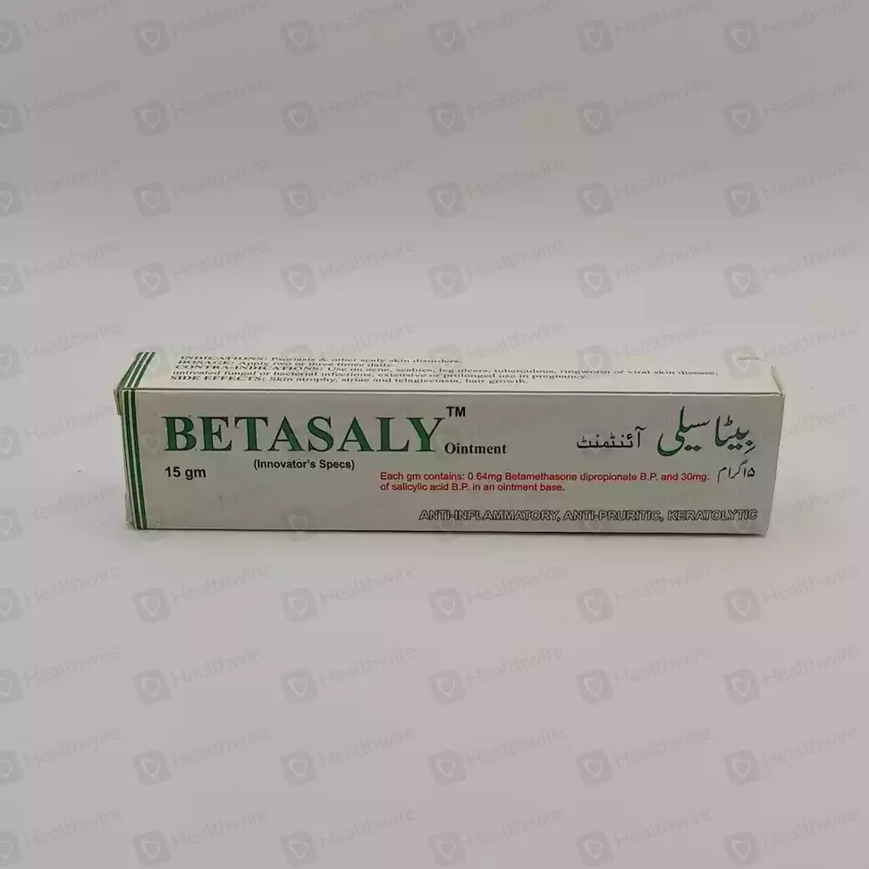 Betasaly (0.64/30Mg) 15G Skin Ointment