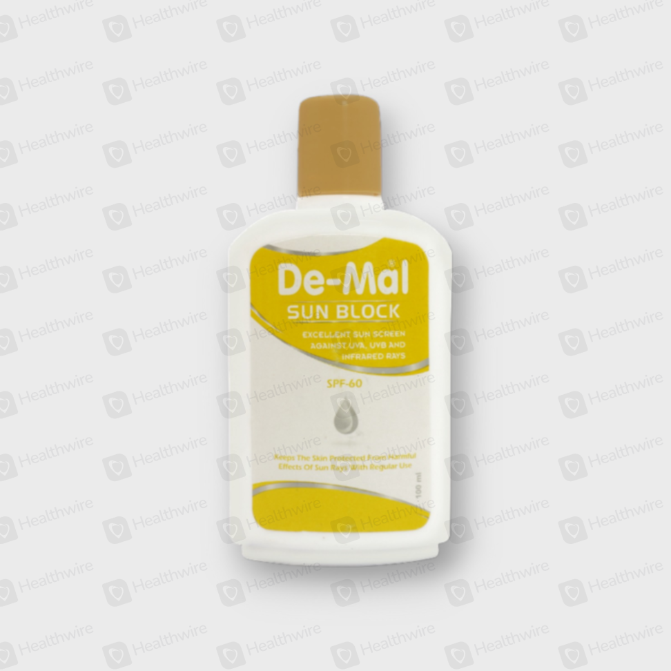 De Mal Spf-60 (100Ml) Sunblock 1S