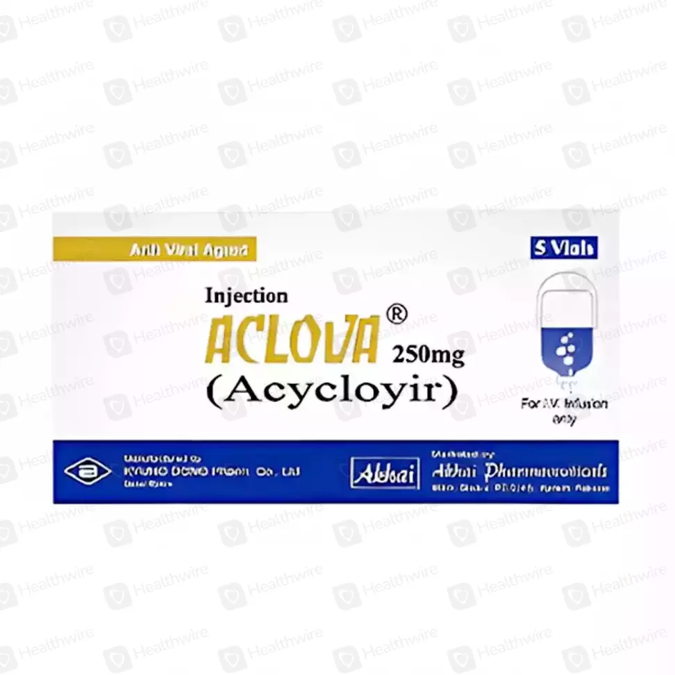 Aclova (250Mg) 5 Vial Injections For Iv Infusion
