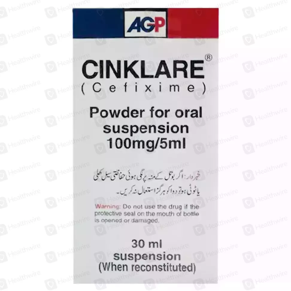 Cinklare (100Mg/5Ml) 30Ml Suspension