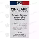 Cinklare (100Mg/5Ml) 30Ml Suspension
