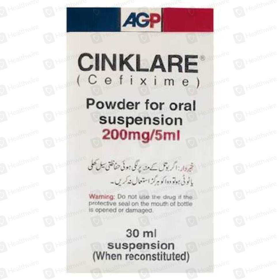 Cinklare (200Mg/5Ml) 30Ml Suspension