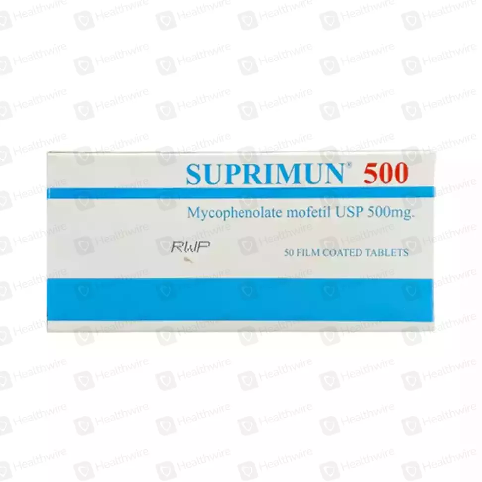 Suprimun (500mg) 50 Tablets