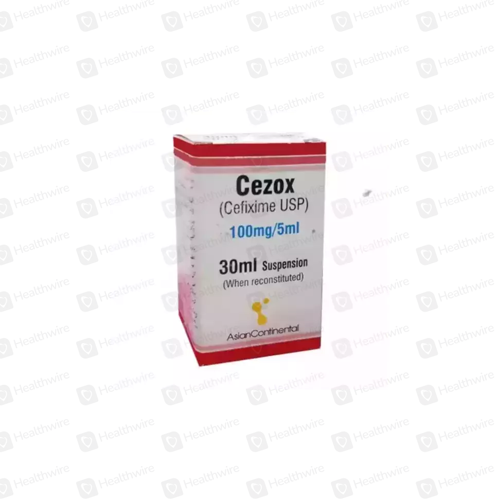 Cezox (100Mg/5Ml) 30Ml Suspension