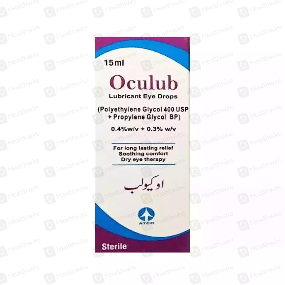 Oculub (0.4/0.3%) 15Ml Eye Drops