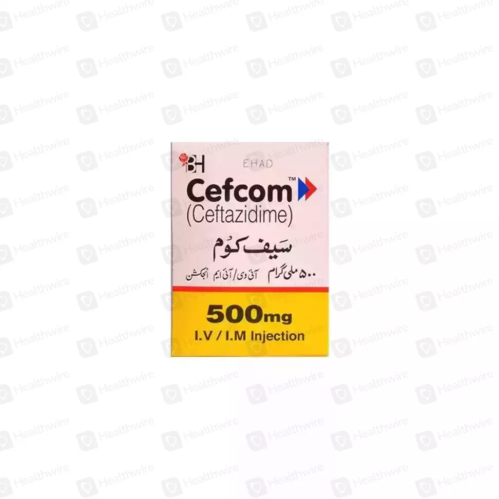 Cefcom (500Mg) 1 Vial Injection