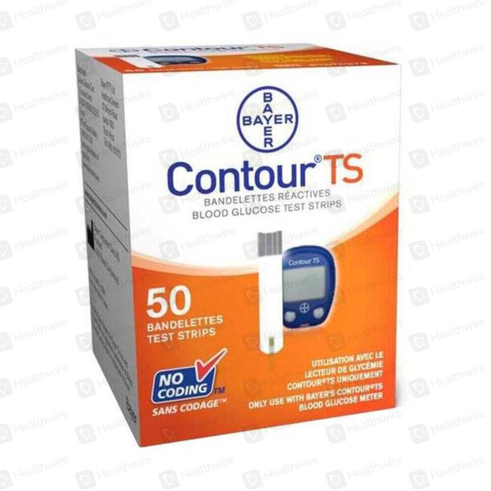 Contour-Ts (Blood Glucose) 50 Test Strips