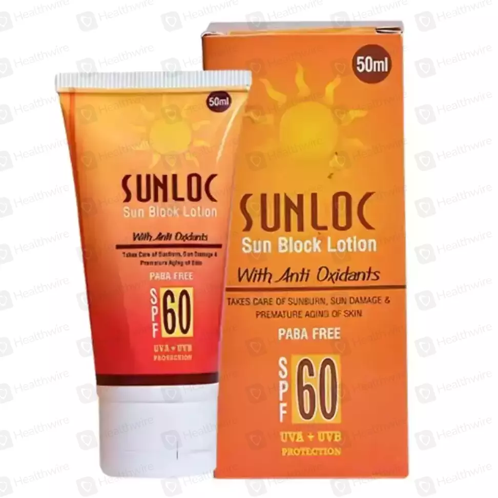 Sunloc Sunblock (Spf-60) Lotion