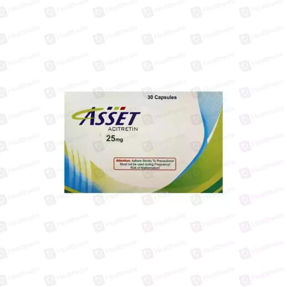 Asset (25Mg) 30 Capsules